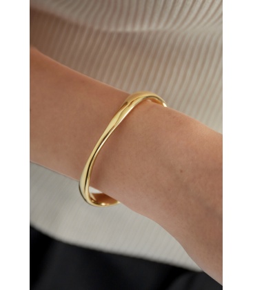 Elegante zilverkleurige bangle armband voor elke stijl